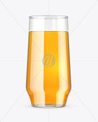Download Clear Glass With Juice Mockup In Cup Bowl Mockups On Yellow Images Object Mockups PSD Mockup Templates