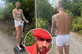 ¡Justin Bieber en Segway y en ropa interior causa revuelo en redes sociales!