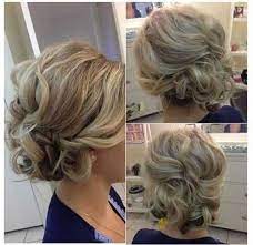 Short Hair Updo Brautjungfer Haare Hochsteckfrisuren Kurze Haare Hochsteckfrisur