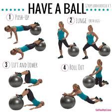 Workouts Get Healthy U Chris Freytag Quick Total Body Workout Exercise Ball Exercises