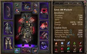 Today i wanted to share my level 30 witch hunter ( occultist / nightblade ) build i am using for the let's play series. Grim Dawn Doom Bolt Items