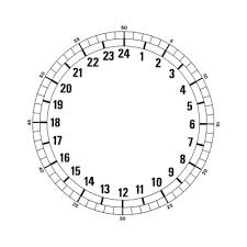 Die vollen stunden werden meist durch römische oder arabische zahlen von 1 bis 12 kenntlich gemacht. 24 Std Zifferblatt Aluminium Arabische Zahlen O 185 Mm Bei Selva Online