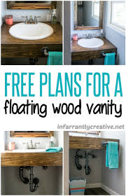 Diy Floating Wood Vanity Floating Bathroom Vanities Wood Vanity Diy Bathroom Vanity