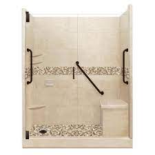 After considerable growth through acquisition, abg needed a way to integrate their brands' websites into a unified platform while maintaining the unique strength of each. American Bath Factory Roma Freedom Grand Hinged 32 In X 60 In X 80 In Left Drain Alcove Shower Kit In Brown Sugar And Old Bronze Hardware Afgh 6032br Ld Ob The Home Depot