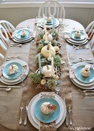 Simple foods look and taste best on simple country pottery. 23 Insanely Beautiful Thanksgiving Centerpieces And Table Settings