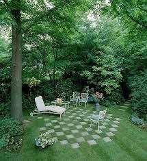 Checkerboard Garden Use Pavers To Create A Low Budget Backyard Patio Sitting Area Outdoor Gardens Backyard Landscaping Beautiful Gardens