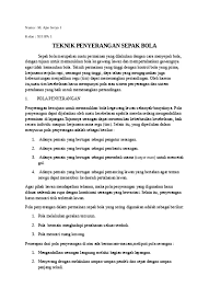 Waktu istirahat dalam permainan sepak bola adalah. Soal Uas Penjaskes Sma Viii Soalujian Net