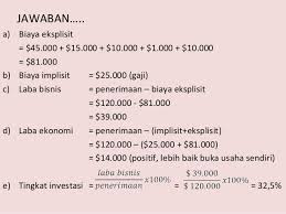 Mr x merupakan pegawai asing dari negara yang tidak memiliki tax treaty dengan indonesia, bekerja kurang dari 183 hari dan di bulan perhitungan pph 26 atas penghasilan mr x adalah Contoh Soal Biaya Peluang Dan Jawabannya Nasi
