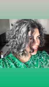 Gray Hair Don T Care Grey Curly Hair Gray Hair Growing Out Long Gray Hair