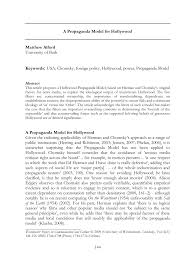 Check spelling or type a new query. Pdf A Propaganda Model For Hollywood