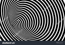 Black And White Illusion Pattern Geometric Black And White Abstract Hypnotic Worm Hole Tunnel Optical Illusion Vector Illusion Optical A Black And White Abstract Optical Illusions Hypnotic