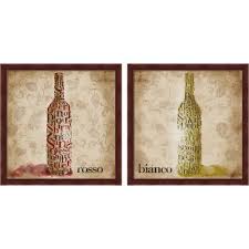 Buy ptm images wine framed art, set of 2 at walmart.com. Sd Graphics Studio Type Of Wine Framed Art Set Of 2 Overstock 33894499