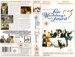 Four Weddings And A Funeral Vhs Cover 1995 Uk Polygram Video Ltd Free Download Borrow And Streaming Internet Archive