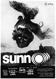Sunn O June 2012 Tour Merchandise Dark Art Photography Album Art Sunn O