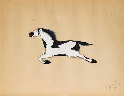 An Oqwa Pi (abel Sanchez) Painting