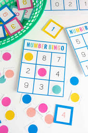 How to use number flashcards? Free Printable Number Bingo Design Eat Repeat