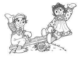 Raggedy Ann And Andy Moment Coloring Pages 8 Of 34 Raggedy Ann And Andy Coloring Pages Raggedy Ann