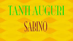 Tanti Auguri Sabino Buon Compleanno Happy Birthday Youtube