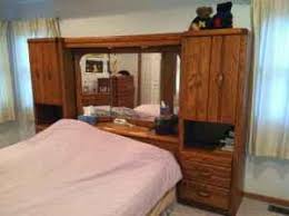 Explore our selection of queen headboards with styles like contemporary or traditional! Queen Bed Wall Unit Mirrored Headboard Dresser Combo Fenton For Sale In Flint Michigan Classified Americanlisted Com
