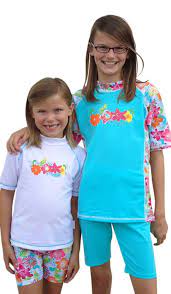 Girls Rash Guard Swim Shirt And Shorts Set Sizes 10 14 Girls Rashguard Swim Rash Guard Swim Shirts