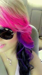 Weheartit Com I Love Colorful Hair Hair Styles Pink Hair Hair