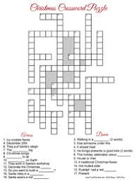 Themed crossword puzzles with a human touch. Christmas Crossword Puzzle
