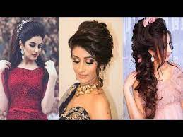 Top 65 Hairstyles With Gowns Gown Hairstyles Ideas Wedding And Party Hairstyles Youtube Party Hairstyles Hair Styles Hairstyles For Gowns