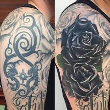 The perfect cover up tattoo designs to hide your old tattoo. 60 Amazing Cover Up Tattoos Pictures Before And After You Won T Believe That There Was A Tattoo Big Cover Up Tattoos Cover Up Tattoos Black Tattoo Cover Up