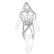 How To Draw Lurtz (Lotr) - Sketchok Easy Drawing Guides