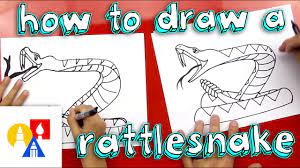 Who is the guy with the king cobra? How To Draw A Rattlesnake Youtube