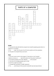 Rd.com knowledge brain games rebus puzzles, also known as word picture puzzles or picture riddles, use images or. Parts Of A Computer Crossword Computer Science