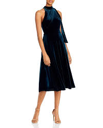 Black Halo Audrey Velvet Finish Dress We Select Dresses Dresses Select Dress Womens Dresses