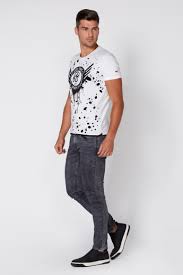 Being Human Printed T Shirt With Round Neck And Short Sleeves