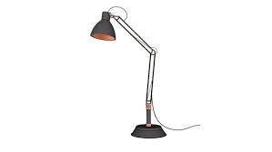 3d Warehouse View Model Table Lamp Lamp Desk Lamp