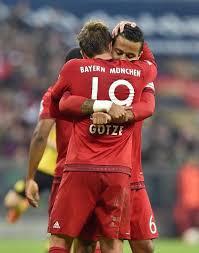 Mario Gotze And Thiago Alcantara Mario Gotze Thiago Alcantara Bayern