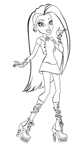 All these santa coloring pages are free and can be printed in seconds from your computer. Drawing Monster High 24836 Animation Movies Printable Coloring Pages