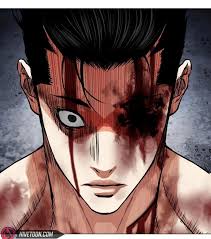 Why does gun look like this when charles jumped? : r/lookismcomic