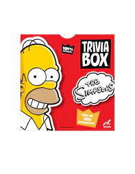 Read on for some hilarious trivia questions that will make your brain and your funny bone work overtime. Trivia Box Novelty Simpsons En Liverpool