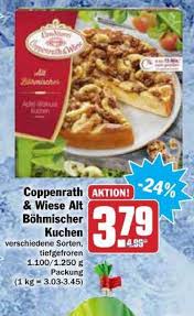 Sie versüßen uns den alltag die kleine pause im büro der kaffeeklatsch mit oma oder. Conditorei Coppenrath Wiese Altbohmischer Apfel Walnuss Kuchen Angebot Bei Marktkauf