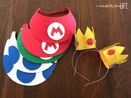 Party Hats Super Mario Birthday Party Super Mario Bros Birthday Party Mario Bros Birthday
