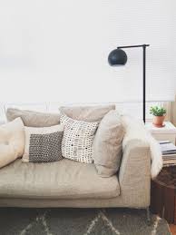 Black And White Sofa 600sqft Com Smallspaces White Sofa Pillows Beige Sofa Pillows Small White Sofa