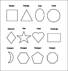 A hexagon has 6 sides coloring page. 10 Shapes Coloring Pages Free Ideas Coloring Pages Shape Coloring Pages Shapes