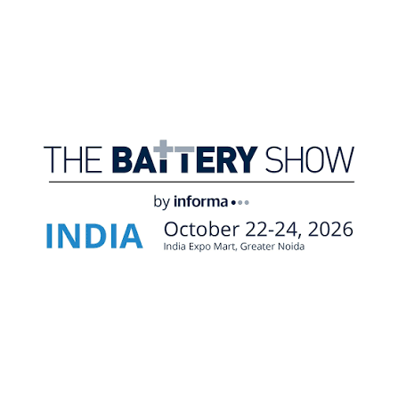 The Battery Show India 2026 (4th Edition) - Battery & Energy Storage — Greater Noida, Uttar Pradesh, India