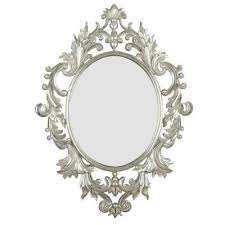 Home Decorators Collection Louis 38 In H X 28 In W Oval Polyurethane Framed Mirror 60010 At The Home Depot Mirror Design Wall Mirror Wall Antique Mirror Wall