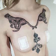 Added Some Cats To Mikaela S Healed Sternum Piece Thanks Full Body Tattoo Body Art Tattoos Sternum Tattoo Women Traditional