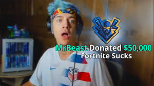 How does ninja make his money and how much he makes? I Donated 50 000 To Ninja Fortnite Youtube