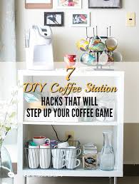We have 23 list of the most brewtifully designed coffee stations and coffee bars on the internet! 7 Diy Coffee Station Hacks That Will Step Up Your Coffee Game Katie Rosario
