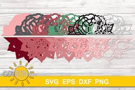 Download Clip Art Art Collectibles 3d Layered Peony Split Mandala 5 Layers