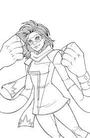Ms Marvel By Jamiefayx Marvel Coloring Coloring Pages Ms Marvel