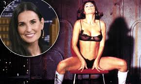 Demi moore striptease autographed signed 8x10 photo certified psa/dna coa. Demi Moore 56 Says She Used To Diet And Exercise Like Crazy Daily Mail Online